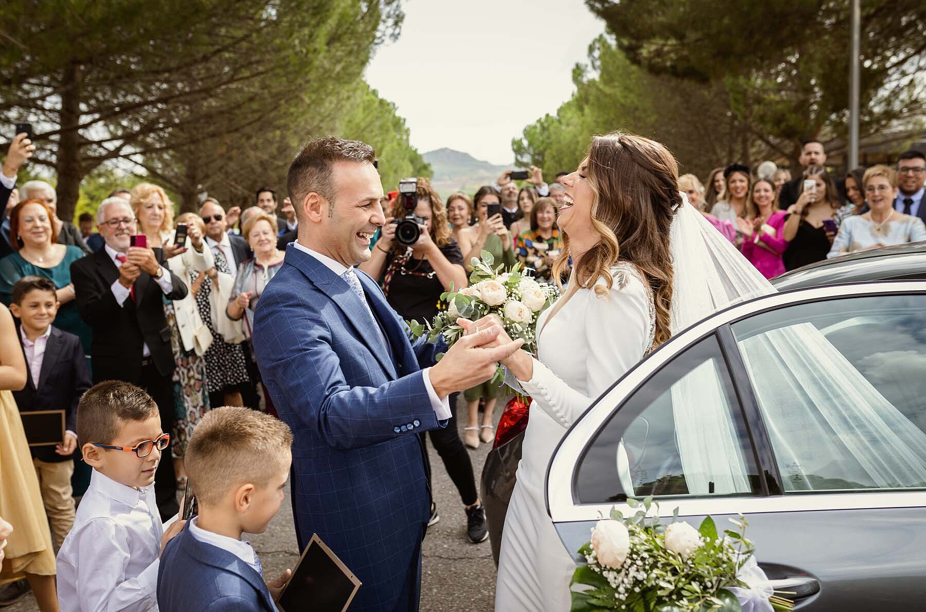 Llegada de la novia